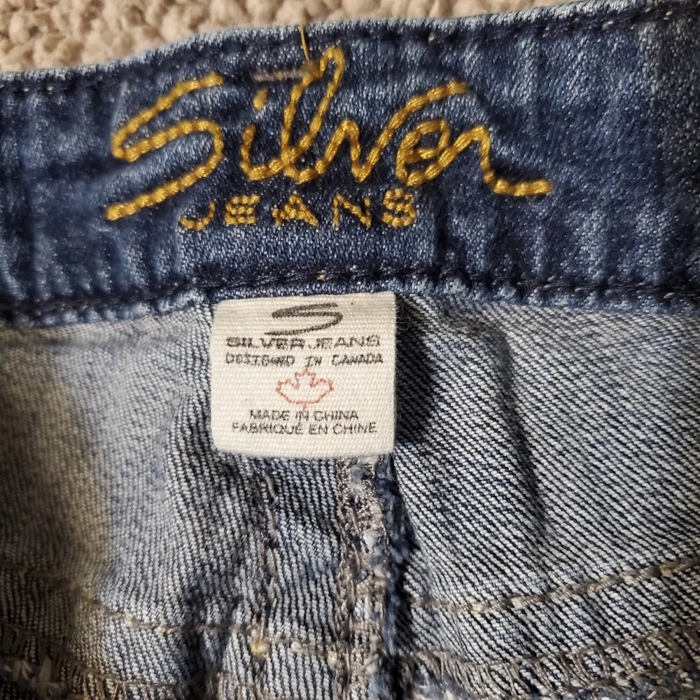 Silver Jeans silver denim